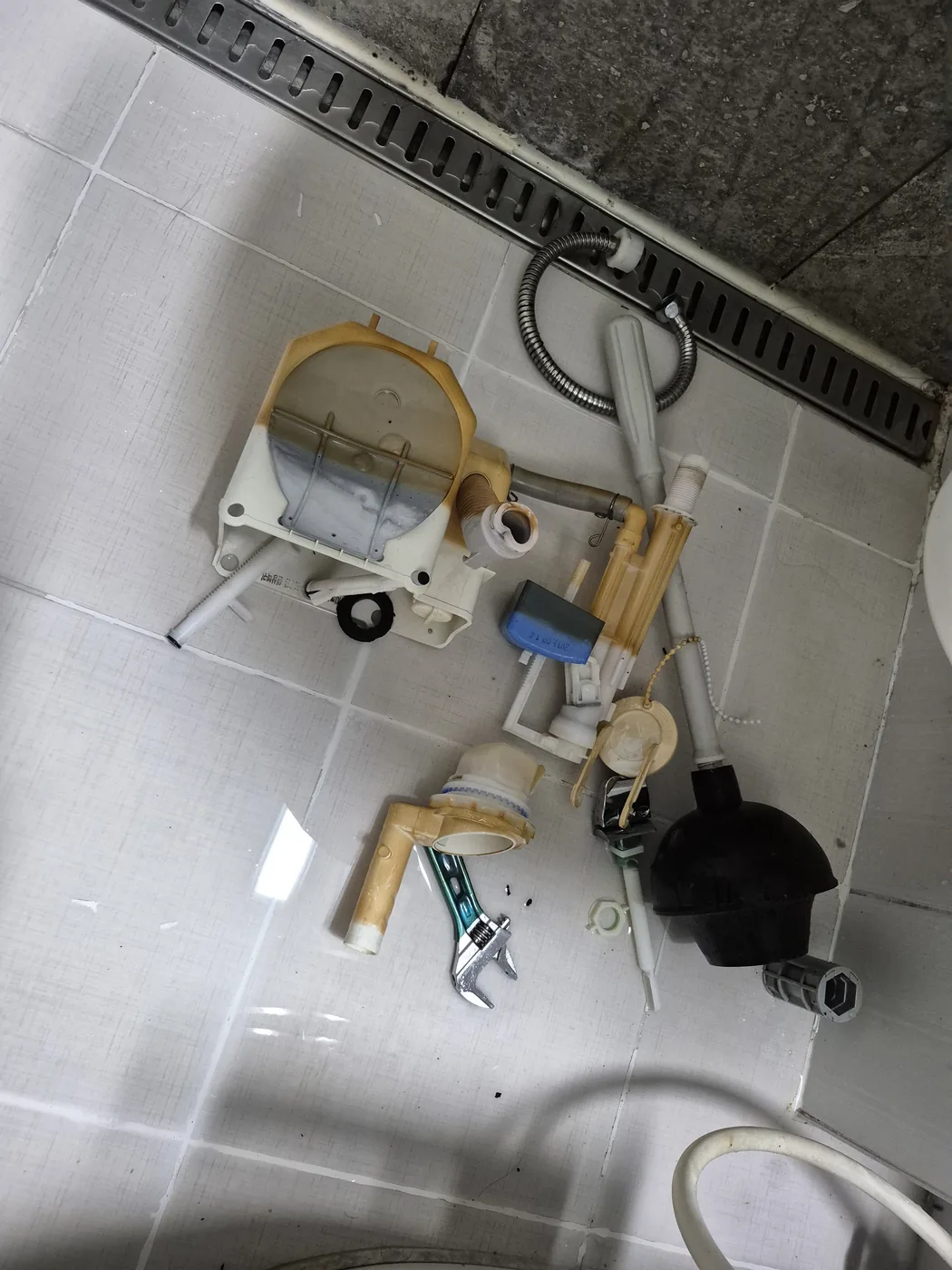 분당 변기 수리 작업사례 현장 사진 2