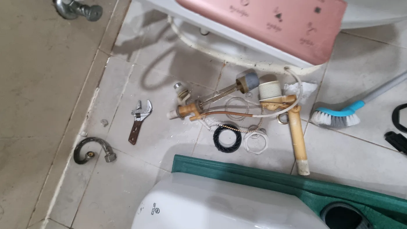 용인 변기 수리 작업사례 현장 사진 2