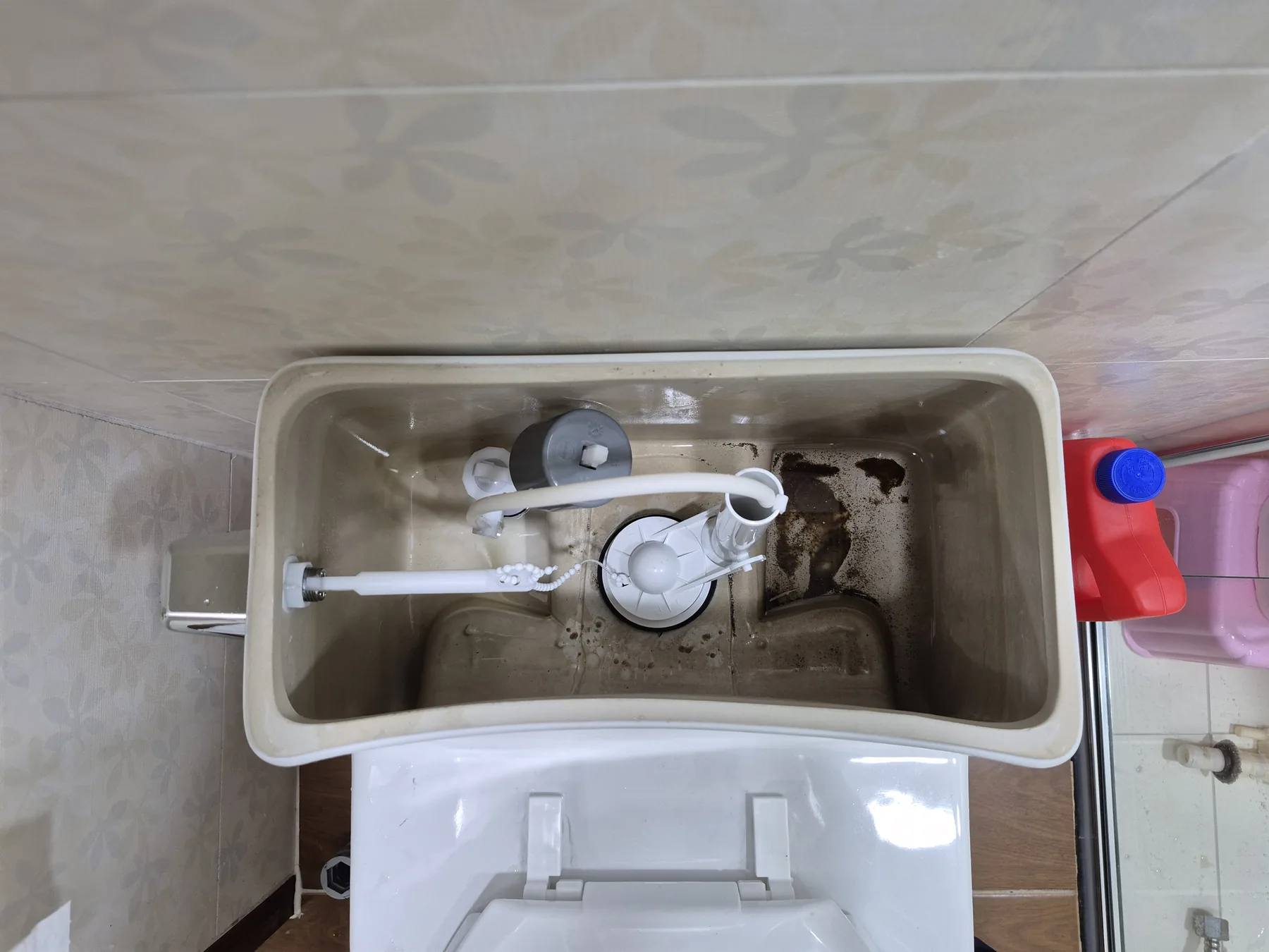 수지 상현동 변기수리 작업 후 물내림 테스트