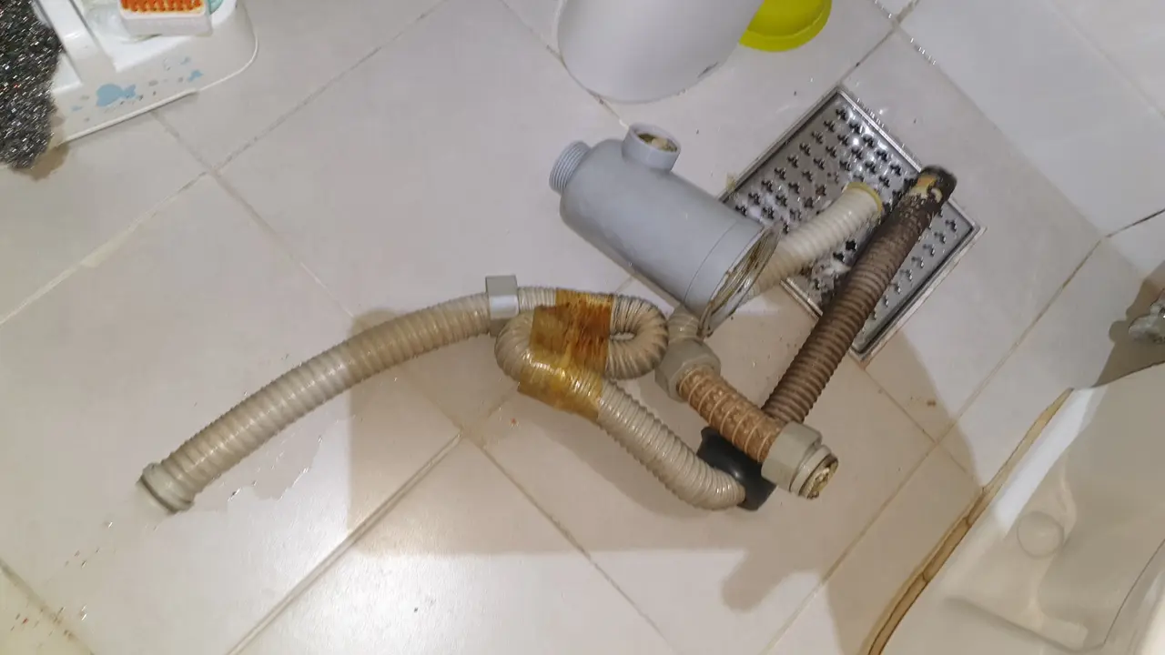 분당구 대장동 하수구막힘 작업 후 확인