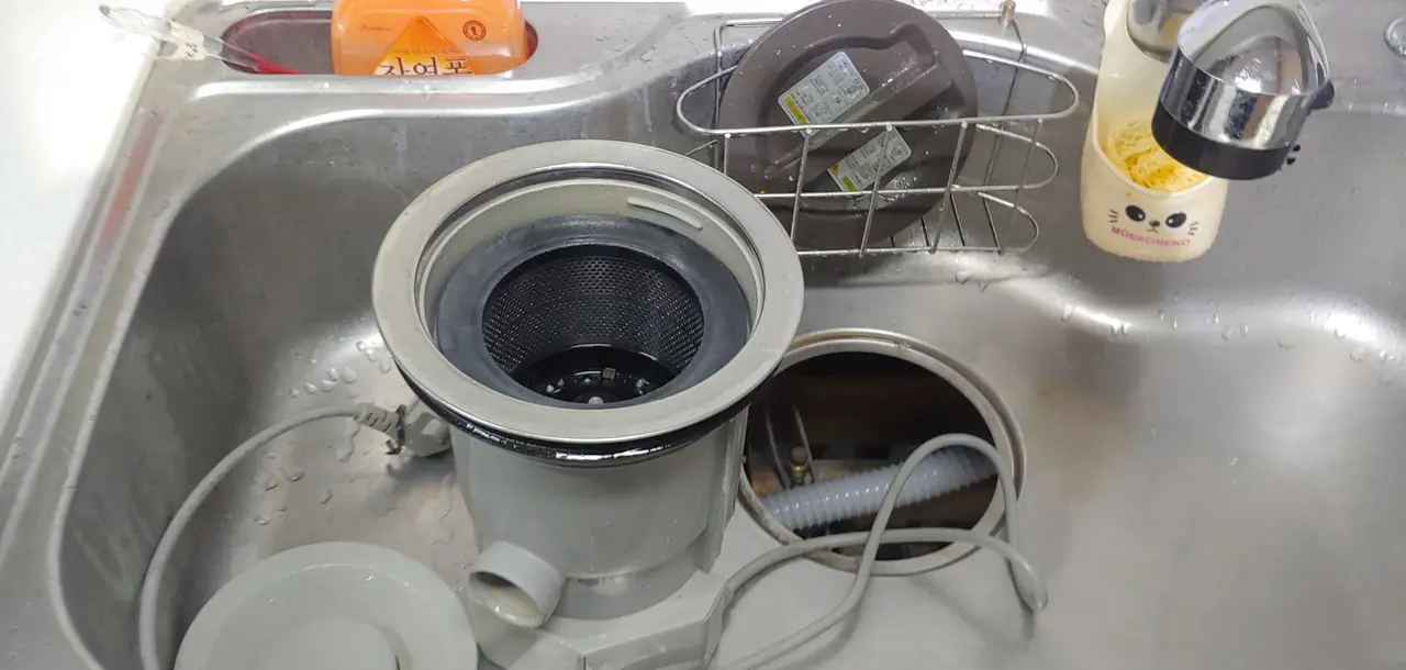 용인시 수지구 죽전동 싱크대막힘 작업 과정